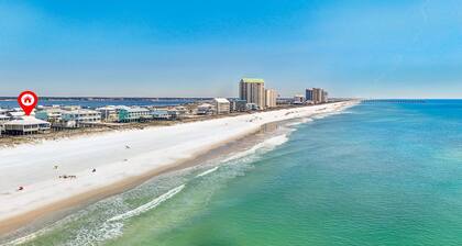 30% OFF!! Gulf Front Home right on the sugar white sands of Navarre Beach