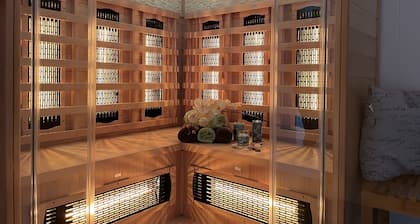 Komplett saniertes Ferienhaus - bis 8 Pers. mit Sauna und eingezäunten Garten