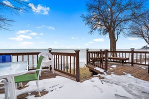 Outdoor dining - Krusty Krab! Lakefront Getaway, Walk to Downtown! (Port Sanilac)