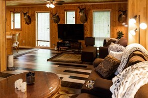 TV connectée, Netflix, lecteur de DVD, livres