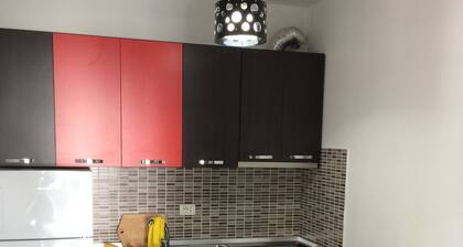 Apartment near the beach with a beautiful view of the city and sea