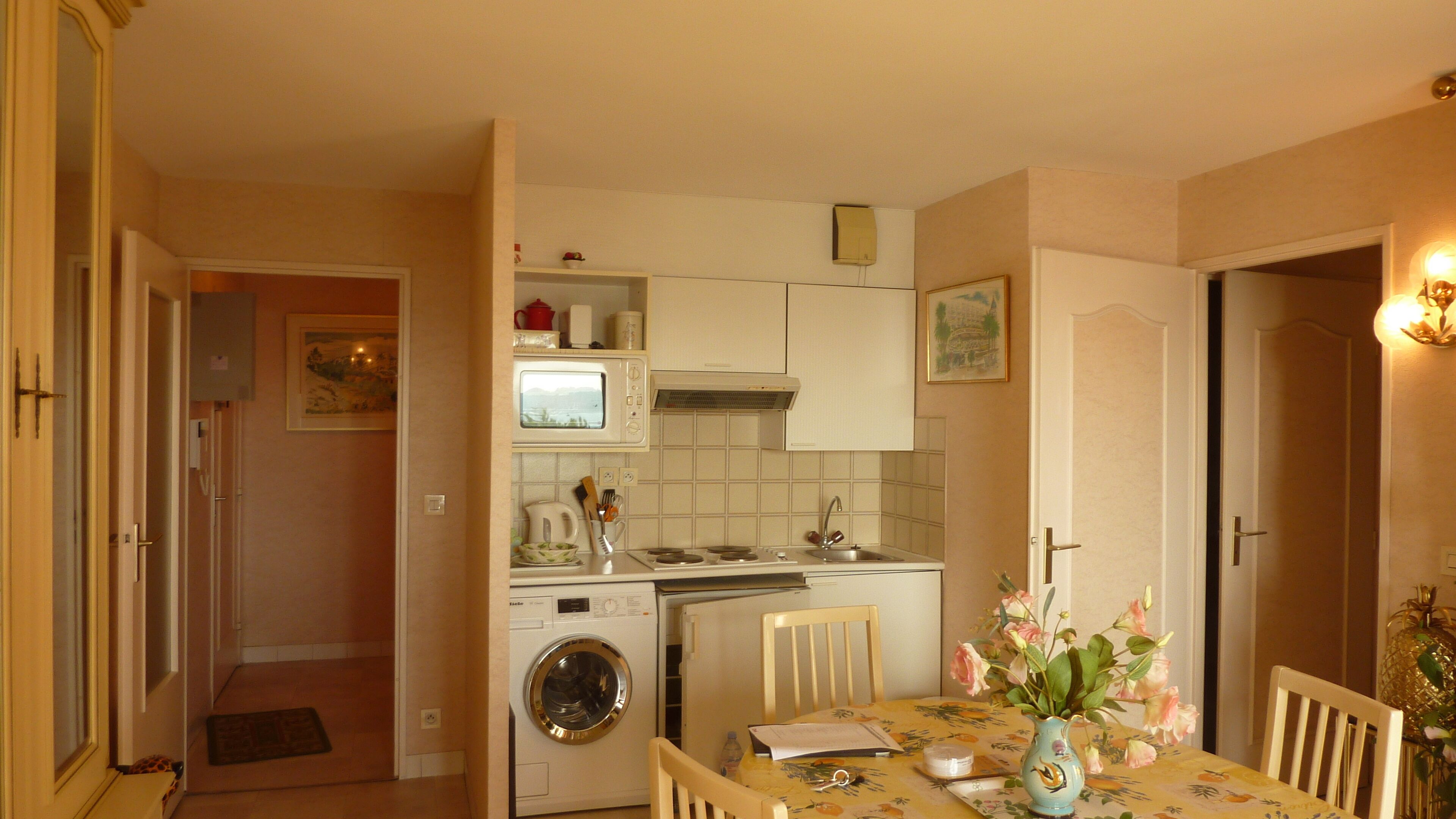 superb apartment, 40 m², great sea view, facing the beaches