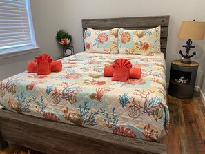 1 makuuhuone, silitysrauta/-lauta, ilmainen Wi-Fi, vuodevaatteet