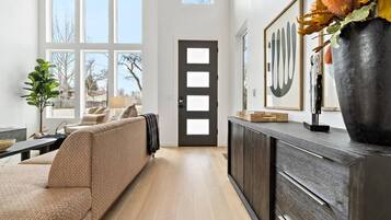 TV connectée, cheminée