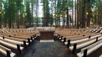 Außenbereich für Bankette