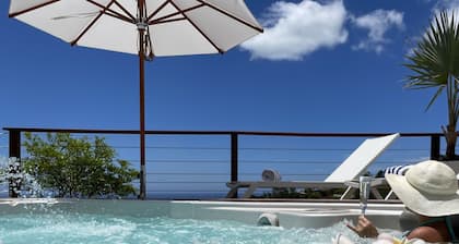 Villa Manuiti luxury - private swim SPA - sea view