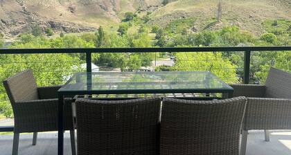 Hilltop River View within walking distance to town