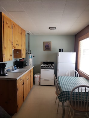 Full-sized fridge, microwave, oven, stovetop - lazy bear cabins (South Fork)