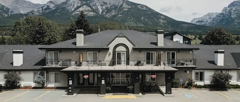 Façade de l’hébergement