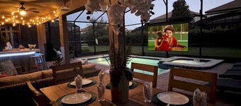 New-Arcade Game Rooms-2 Theaters-6 Themed Bedrooms