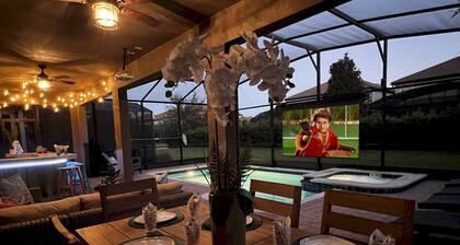 New-Arcade Game Rooms-2 Theaters-6 Themed Bedrooms