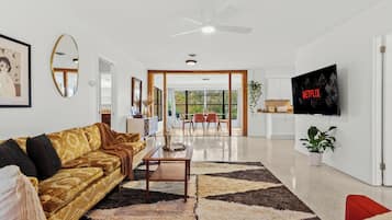 Smart TV, books, music library