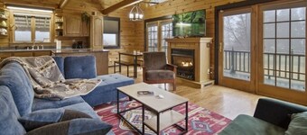 Cabin near Finger Lakes & Ithaca with Firepit and Patio