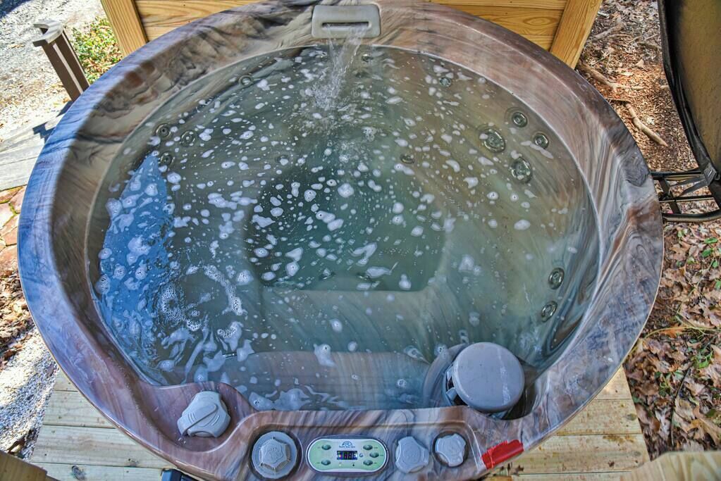 Bain à remous extérieur