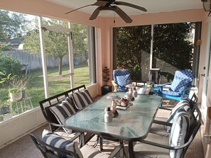 Outdoor dining