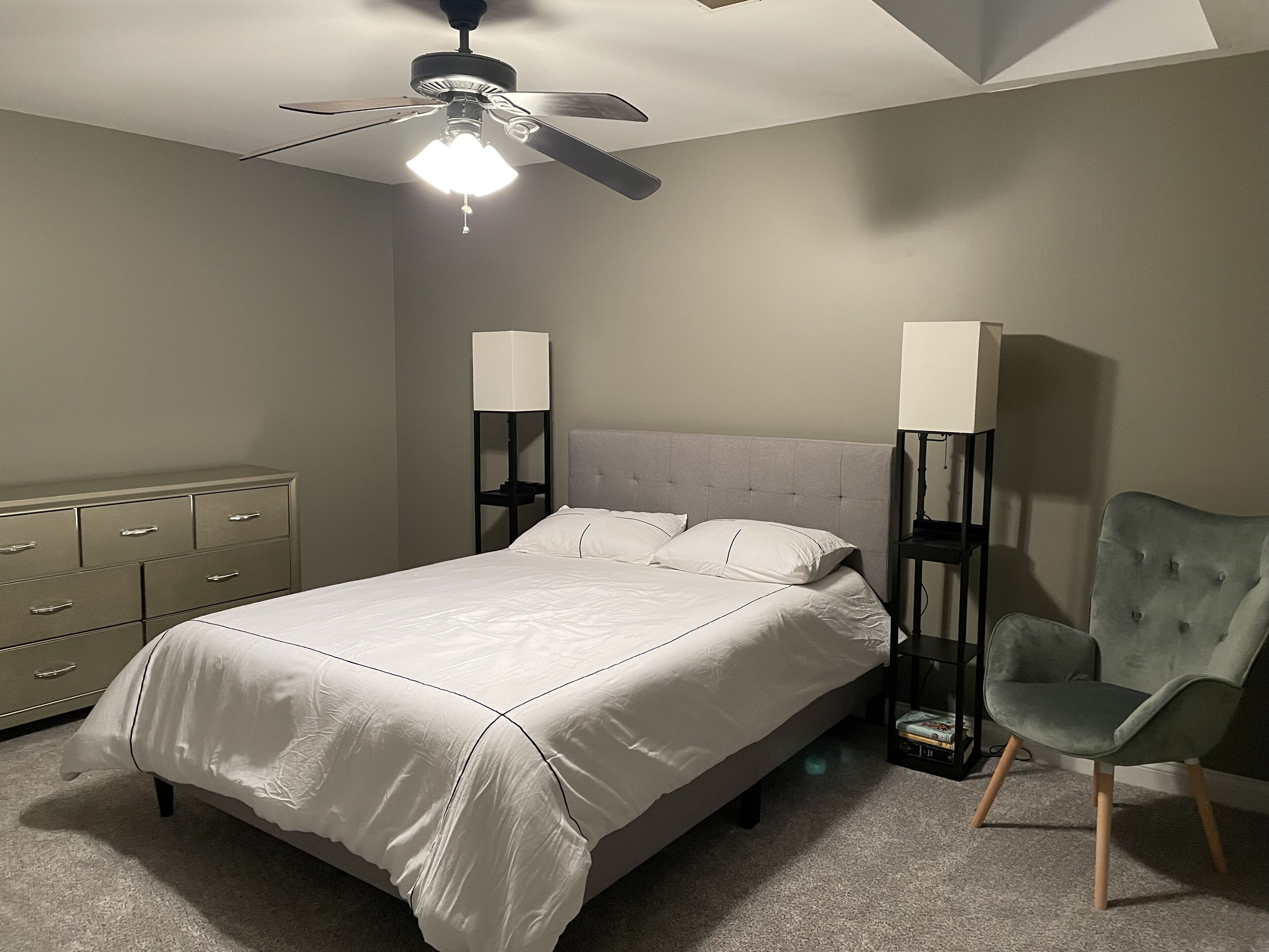 2 habitaciones y camas con efecto memoria 