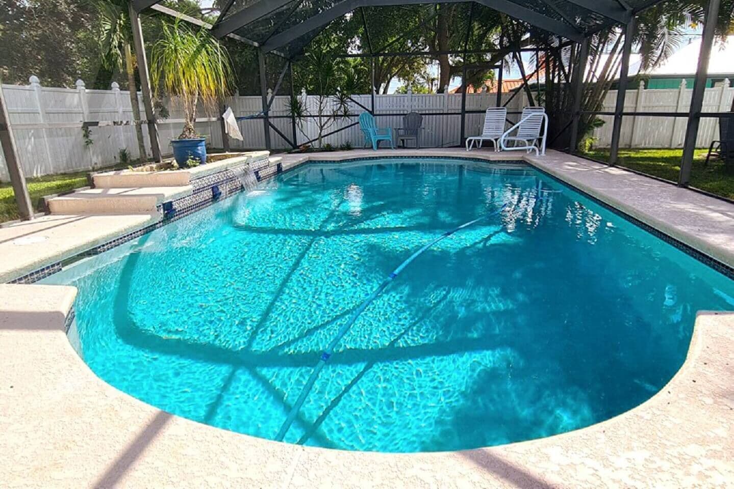 Beheizter Pool