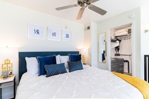 พรีเมียมอพาร์ทเมนท์ | 1 ห้องนอน, เครื่องนอนระดับพรีเมียม, ผ้านวมขนเป็ด, เตียงเมมโมรีโฟม