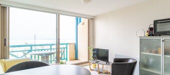 Duplex in Mimizan Plage for 7 ppl, parking, oceanfront, 3 stars