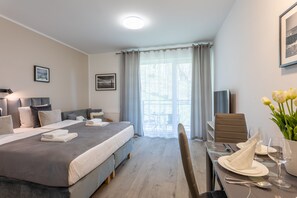 1 bedroom, iron/ironing board, free WiFi, bed sheets - Vacation apartment by the sea, vacation on the island of Usedom, Apartment MATEJKI 4 (Swinoujscie)