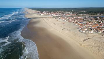 Accommodatie ligt op het strand