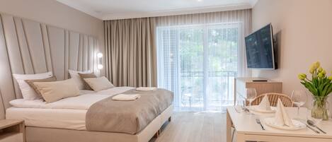 Desk, iron/ironing board, free WiFi, bed sheets