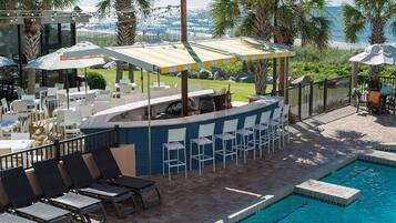 Indoor pool, seasonal outdoor pool