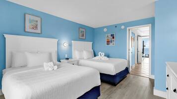 Family Condo, 1 Bedroom, Balcony, Beach View