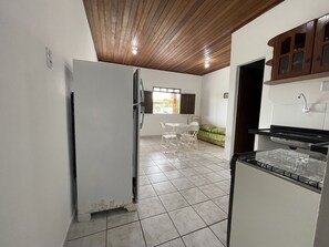 Family Apartment, 1 Bedroom, City View, Ground Floor | Private kitchen | Fridge, oven, cookware/dishes/utensils