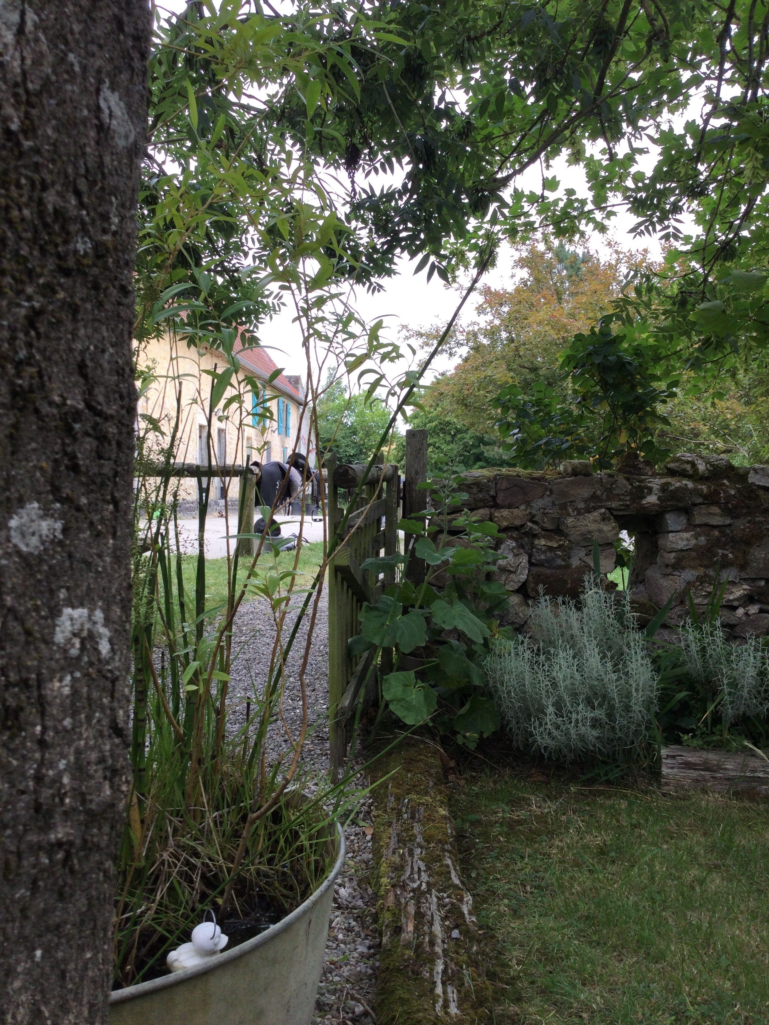 Enceinte de l’hébergement