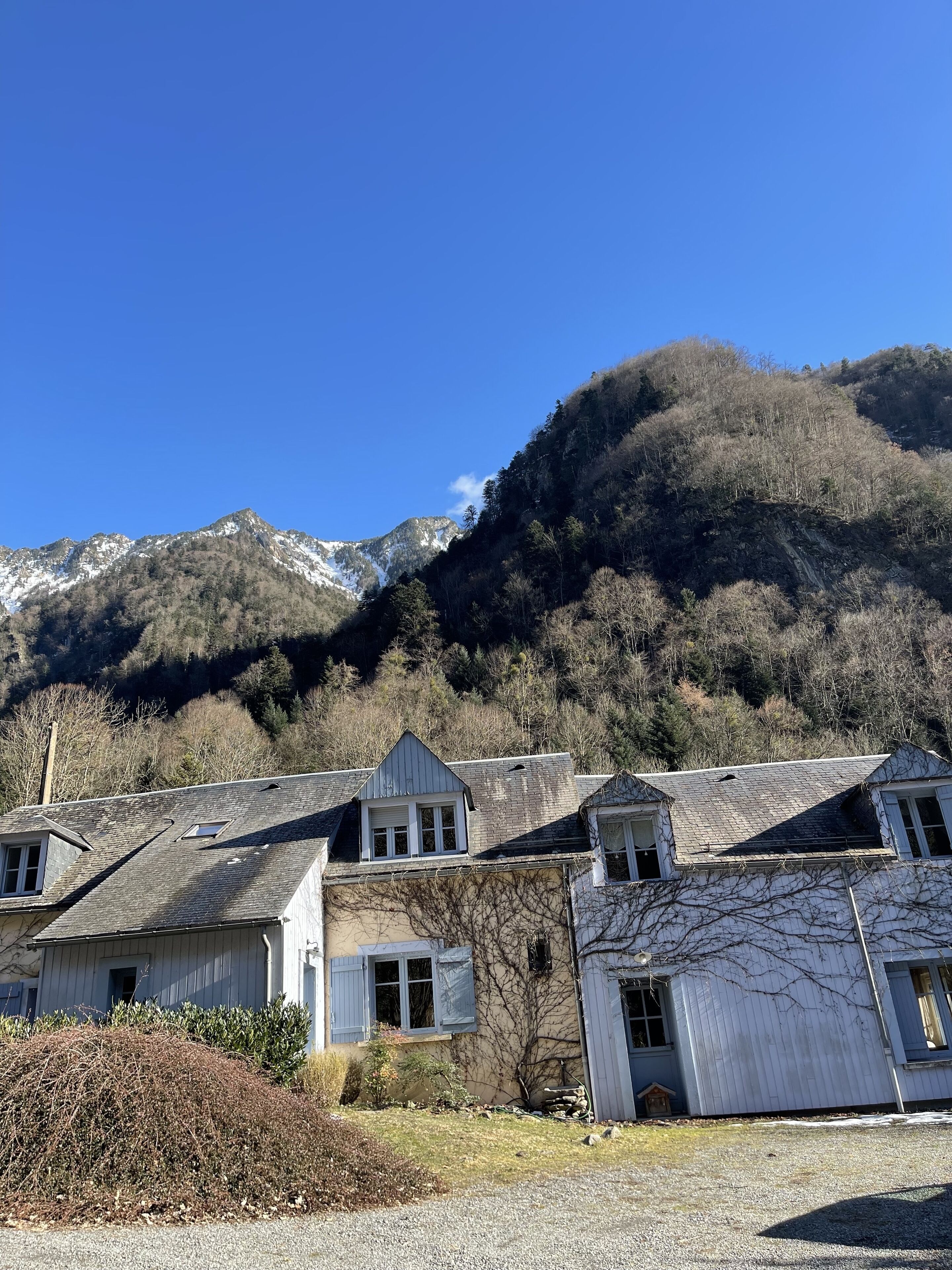 renovated barn at the gates of the Pyrenees National Park
