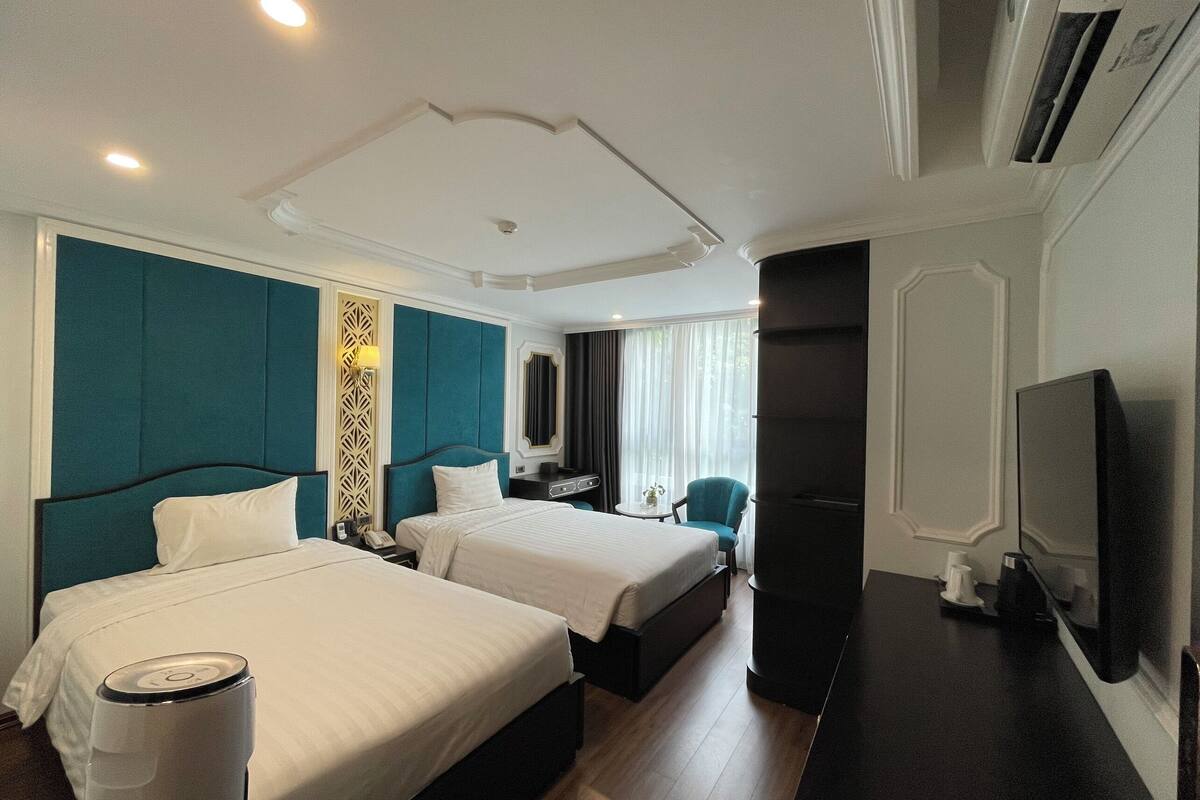 1 bedroom, premium bedding, individually decorated