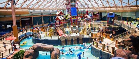 Indoor pool, outdoor pool