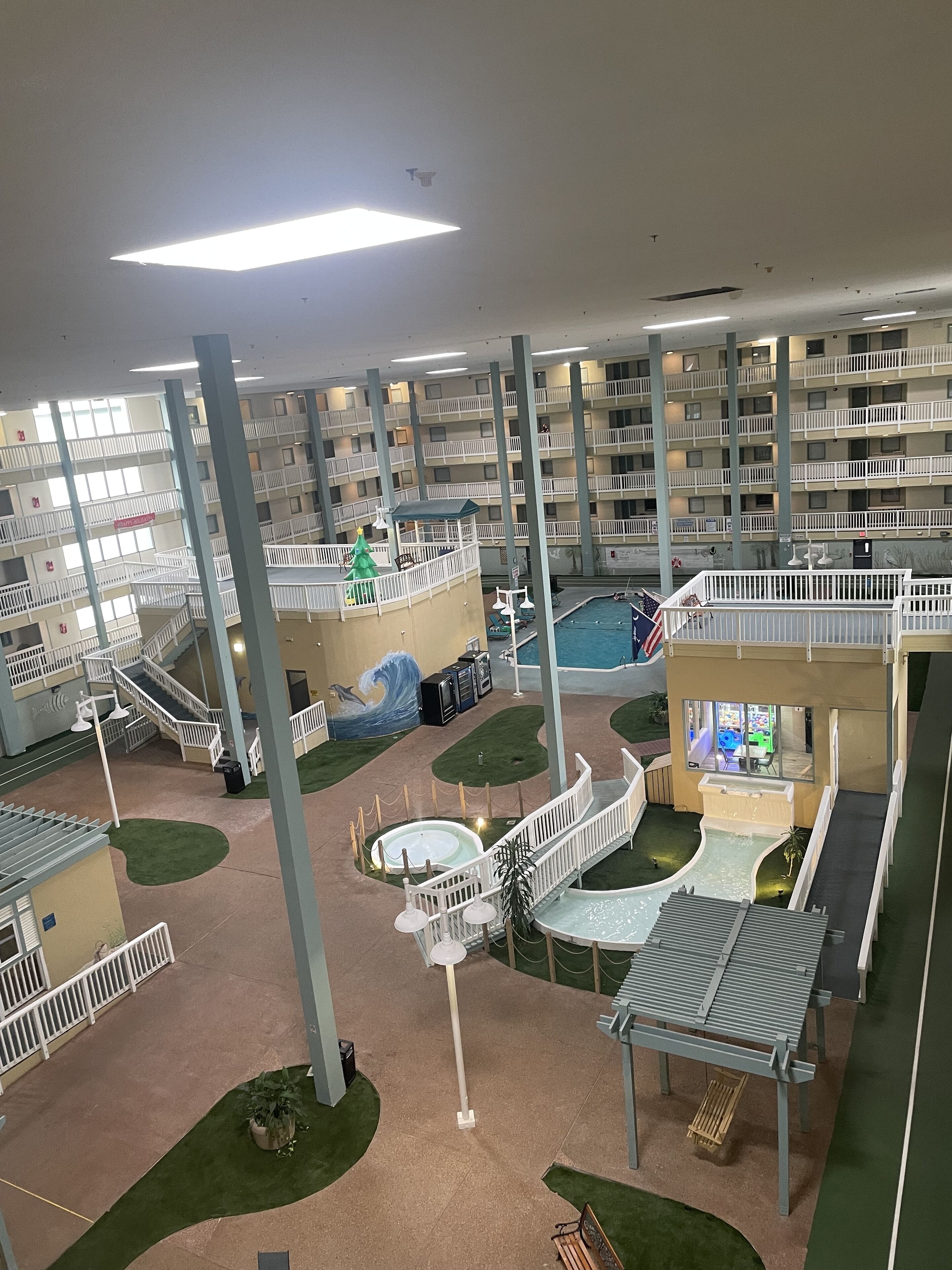 Indoor pool, outdoor pool