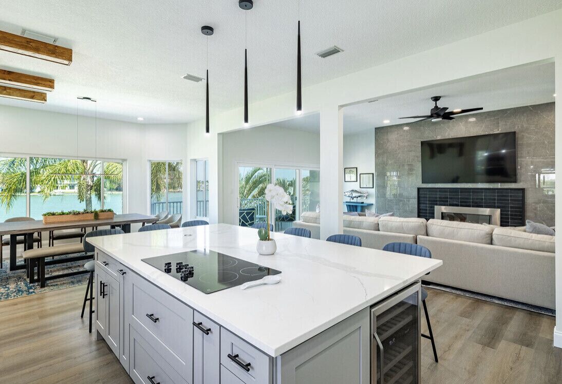 Spectacular Newly Renovated 7 Bedroom,6 Bath Waterfront Villa BTR 1954