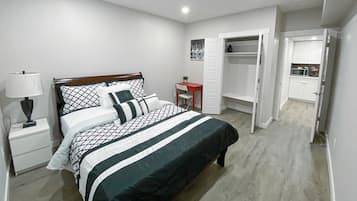 1 makuuhuone, työpöytä, silitysrauta/-lauta, ilmainen Wi-Fi