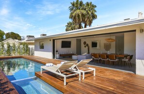 A heated pool - Chez Alain & Michou (Palm Springs)