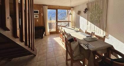 Appartement spacieux et confortable au pied des pistes