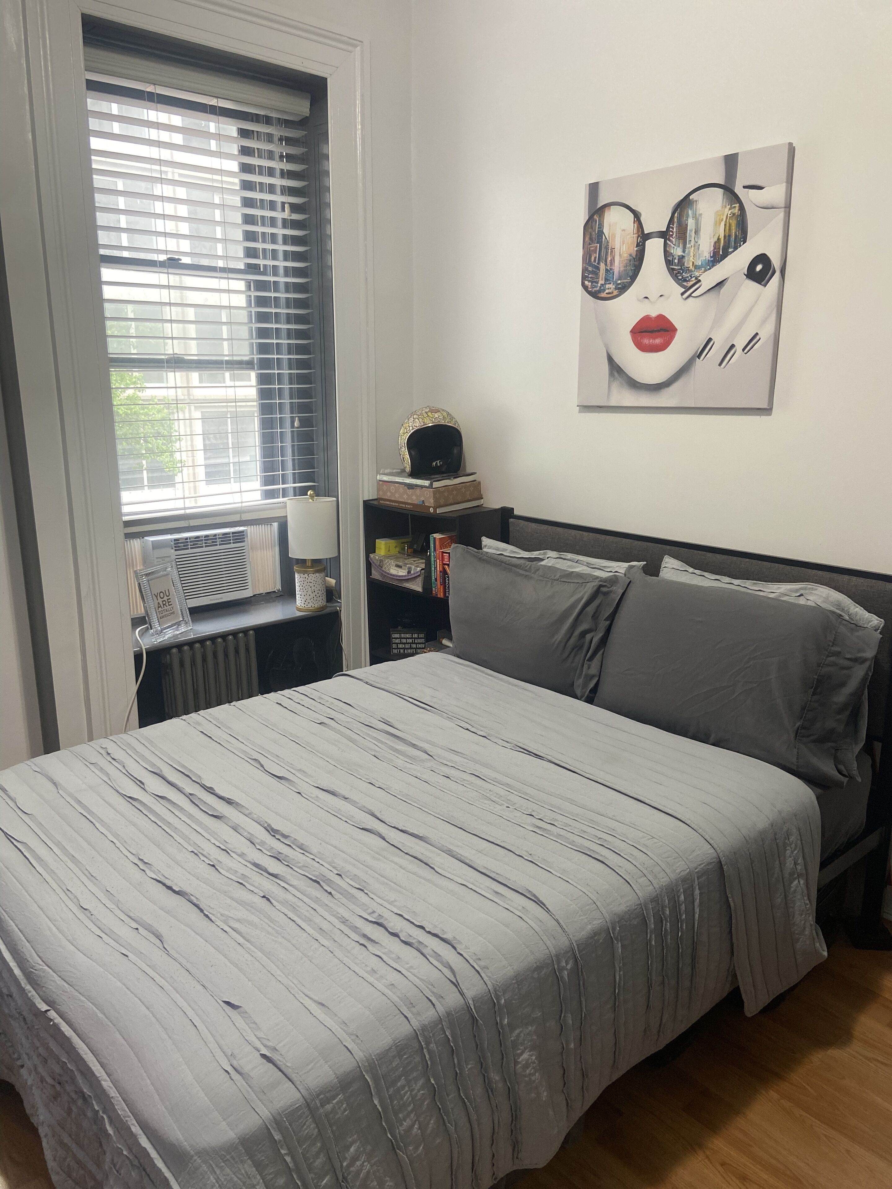 1 غرفة نوم ومكتب وواي فاي