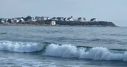 Beach front , across the street form the sand
