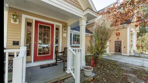 Exterior detail - Replica firehouse with large game room, close to hiking and skiing (Thornton)