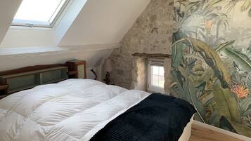 2 Schlafzimmer, Schreibtisch, kostenloses WLAN, Bettwäsche