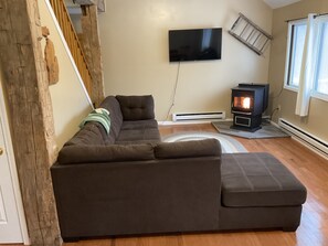 Smart TV, fireplace - Cozy cabin in the woods (Evart)