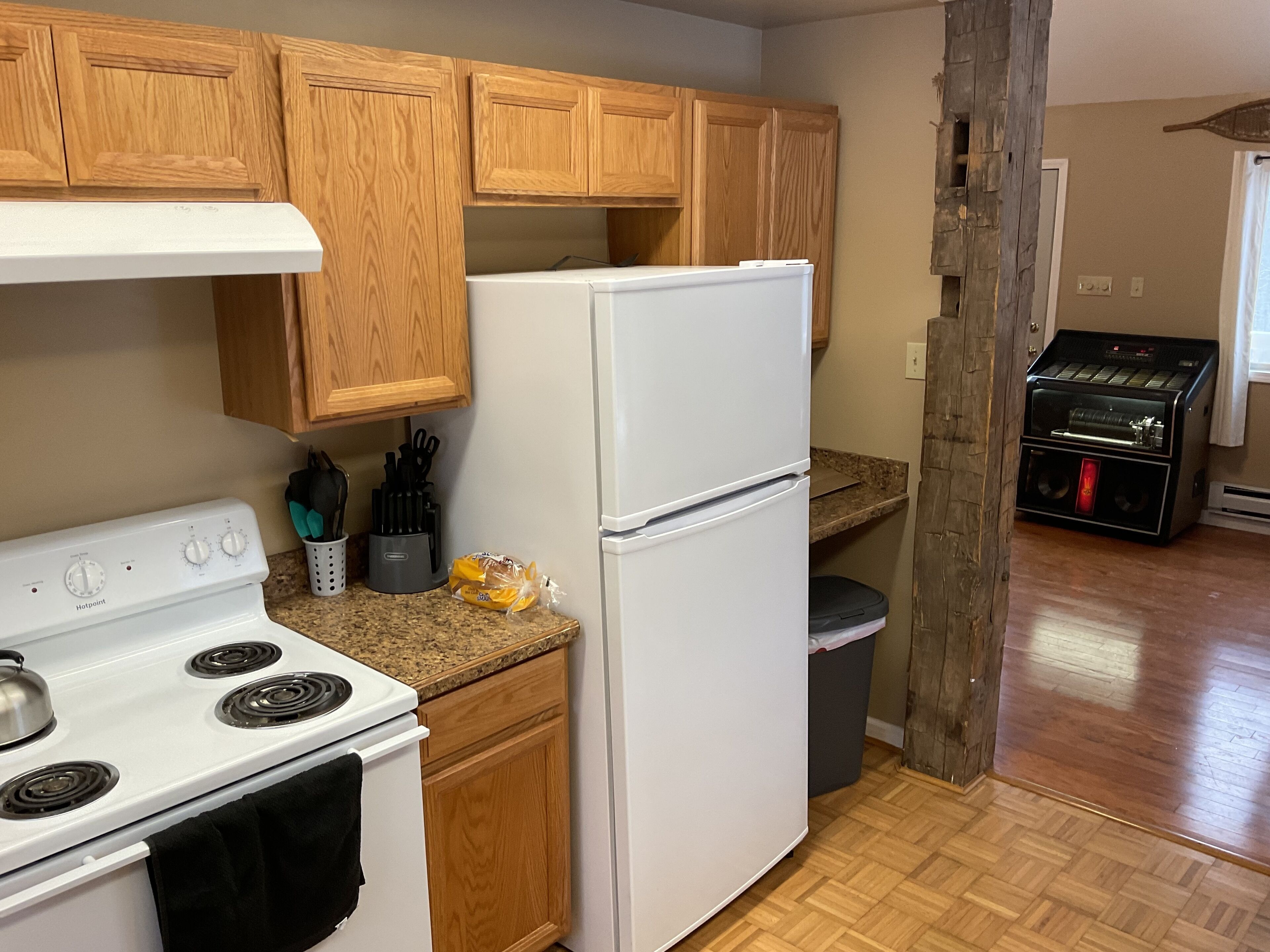 Cozy cabin in the woods