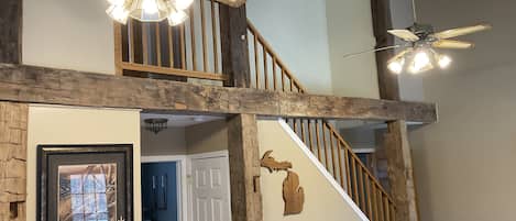 TV connectée, cheminée