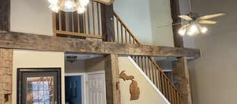 Cozy cabin in the woods