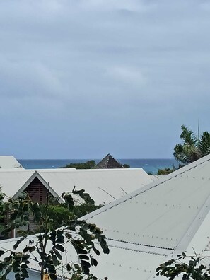 Blick von der Unterkunft