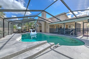 Piscine chauffée