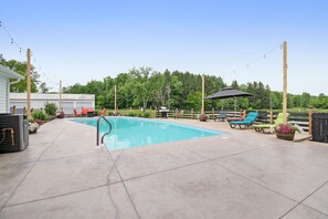 Außenpool, beheizter Pool