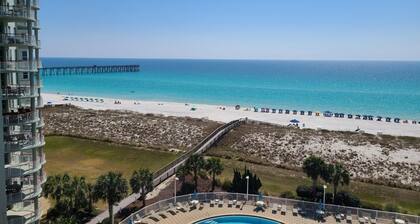 7th floor 2 bedroom 2 bath oceanfront condo at Beach Colony West.